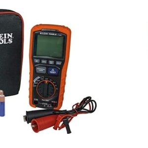 Klein Tools Multímetro ET600, probador de aislamiento de megohmímetro y medidor de abrazadera CL150, probador eléctrico de CA Klein Tools Multímetro ET600, probador de aislamiento de megohmímetro y medidor de abrazadera CL150, probador eléctrico de CA