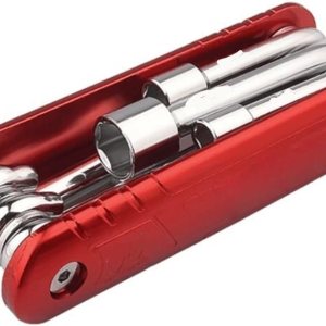 Llave de vaso plegable duradera utilizada en mantenimiento de máquinas para reparación de bicicletas (color imperial) Llave de vaso plegable duradera utilizada en mantenimiento de máquinas para reparación de bicicletas (color imperial)