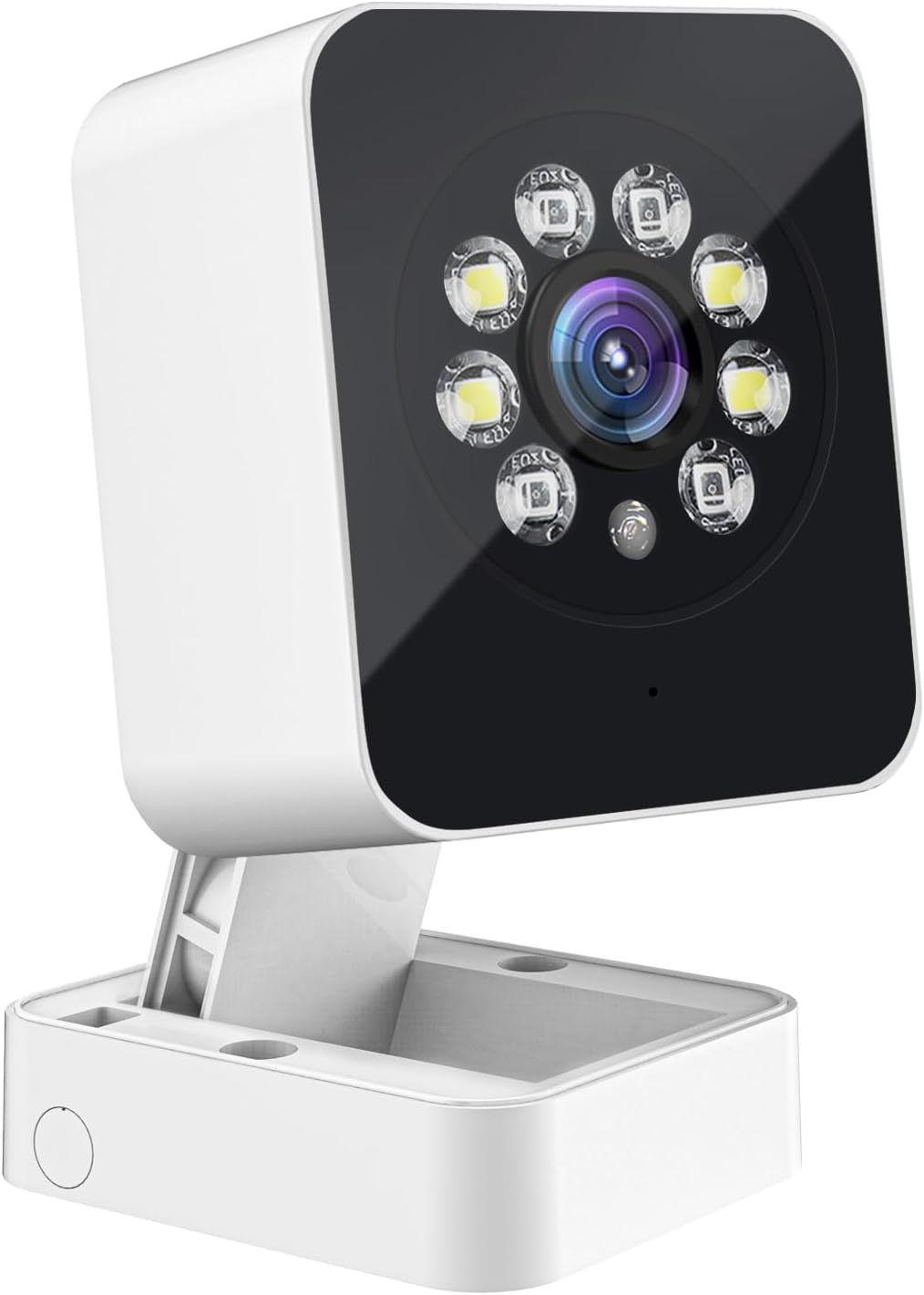 WOOLINK Cámara de seguridad para interiores 2K para monitor de bebé, cámara de seguridad WiFi de 2.4 GHz al aire libre, cámara IP65 para seguridad