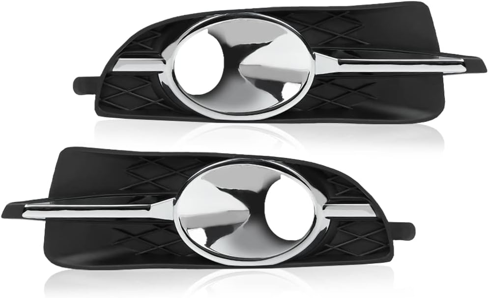 Cubierta de bisel de lámpara antiniebla compatible con Buick Lacrosse 2010 2011 2012 2013 Compatible con Buick Allure 2010 antiniebla cubierta de