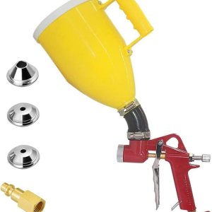 Joywayus Air Hopper – Pistola pulverizadora con boquilla de 0.157 in0.236 in0.315 in, textura de pintura, pulverizador de pintura para paneles de Joywayus Air Hopper – Pistola pulverizadora con boquilla de 0.157 in0.236 in0.315 in, textura de pintura, pulverizador de pintura para paneles de