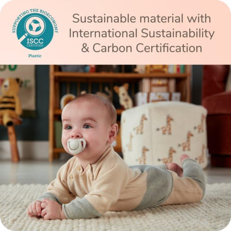NUK Chupete de ortodoncia para niños y niñas, 0-6 meses, paquete de 3 (estrella) (brilla en la oscuridad)