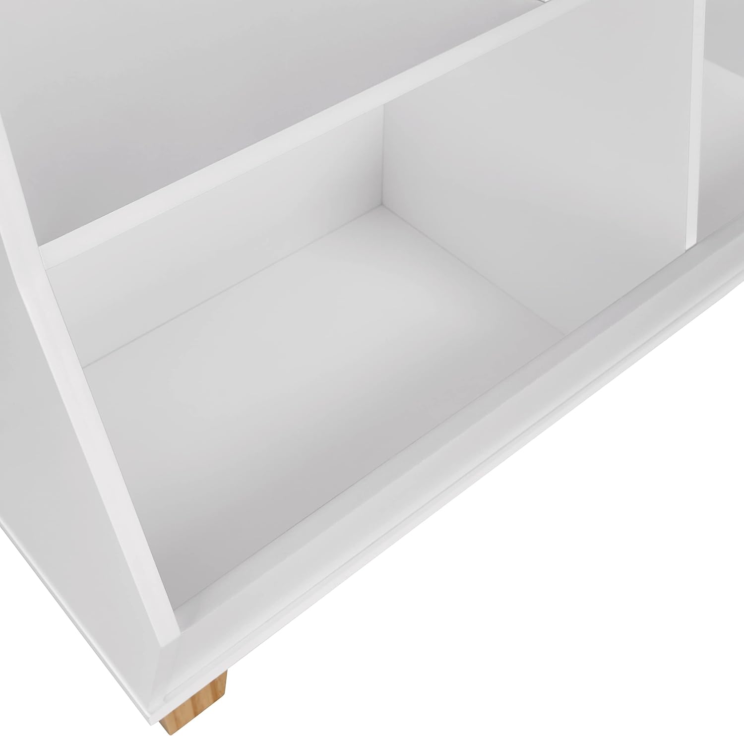 RiverRidge Kids Catch-All Multi-Cubby – Organizador de juguetes de 35 pulgadas, 2 unidades, color blanco