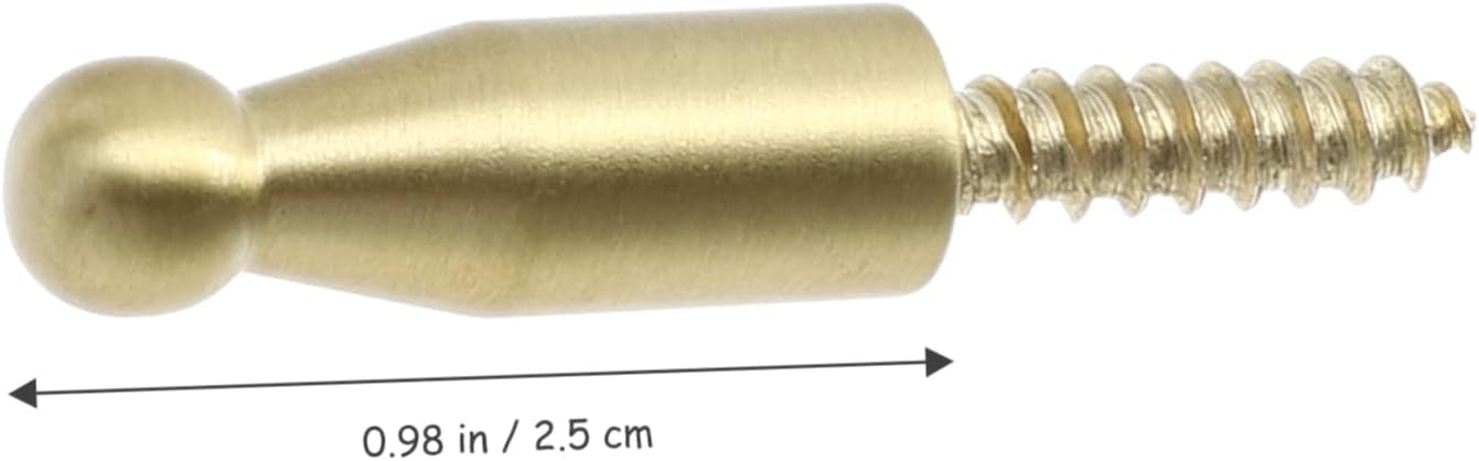 DOITOOL 4 ganchos de latón para abrigos, ganchos de baño, ganchos de pared, ganchos de clavija, ganchos de baño, ganchos para colgar en la pared,