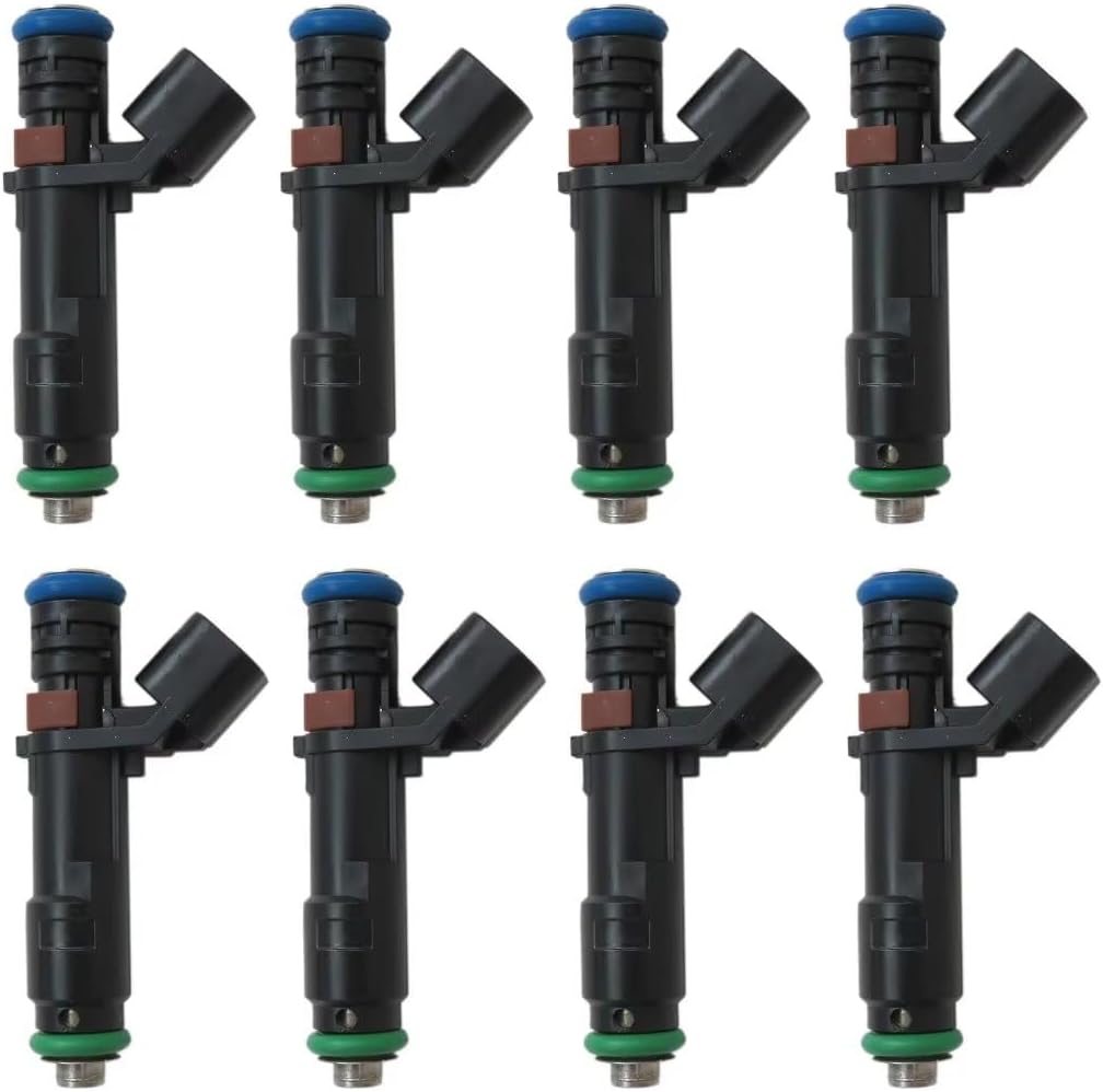 8 piezas FJ817, 5C3Z9F593DA, 5C3Z9F593DC, 8S4Z9F593A, FI11370S Reemplazo del inyector de combustible para Ford F-150 Lariat Crew Cab Pickup 4