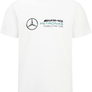 Mercedes AMG Petronas Formula One Team – Producto oficial de Fórmula 1 – Camiseta con logotipo grande Mercedes AMG Petronas Formula One Team – Producto oficial de Fórmula 1 – Camiseta con logotipo grande