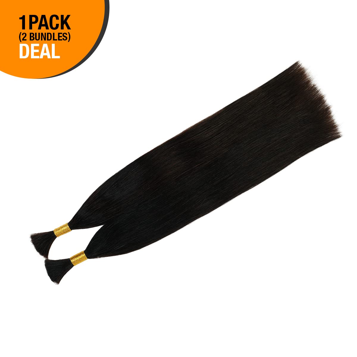 Starlet – Cabello humano micro trenzado a granel, 20 pulgadas, 3.53 oz (2 paquetes), cabello humano virgen trenzado para micro trenzas, sin trama,