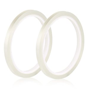 Cinta floral transparente 2 rollos de 14 de pulgada, cinta transparente impermeable para floristería, suministros de arreglos florales, cinta de Cinta floral transparente 2 rollos de 14 de pulgada, cinta transparente impermeable para floristería, suministros de arreglos florales, cinta de