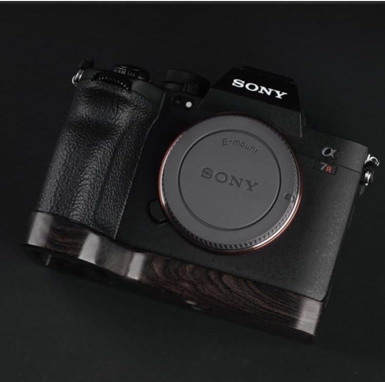 Protector de madera de madera para Sony A7M4 Alpha 7M4 7S3 ILCE-7M4 A7S3 A7S3 ILCE-7M4 A7S3 ILCE-7S3 A1