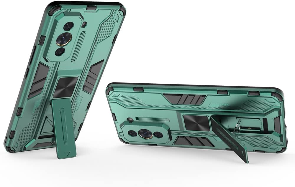 Funda para Huawei Nova 10 Pro GLA-AL00, funda protectora con función de atracción magnética, color verde
