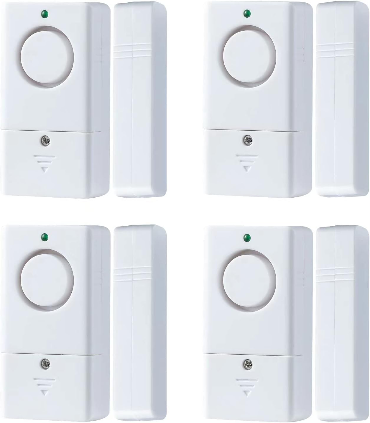 Sensor de alarma de puerta, alarma para puertas al abrir, alarma de puerta de ventana de 120 DB, alarmas de puerta para seguridad de los niños,