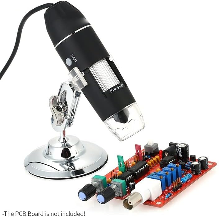 Handheld Digital Microscope Accessories Professional 1600X Digital USB Microscopio with OTG LED Light Magnifier with Stand Microscope Accessories