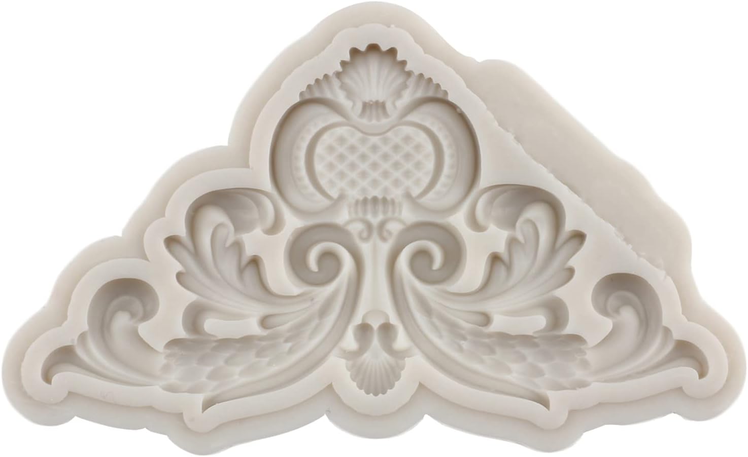 Molde de silicona para fondant de encaje de estilo barroco, molde de filigrana para decoración de pasteles, decoración de cupcakes, caramelo y