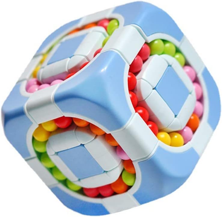Divertidos y desafiantes juguetes de rompecabezas  Cubo de neumáticos y laberinto de pelotas, para niños y adultos, diseño portátil y duradero