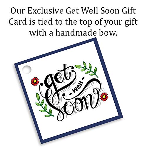 Caja de regalos de recuperación de la comodidad – Cesta Get Well Soon – Cesta Get Well