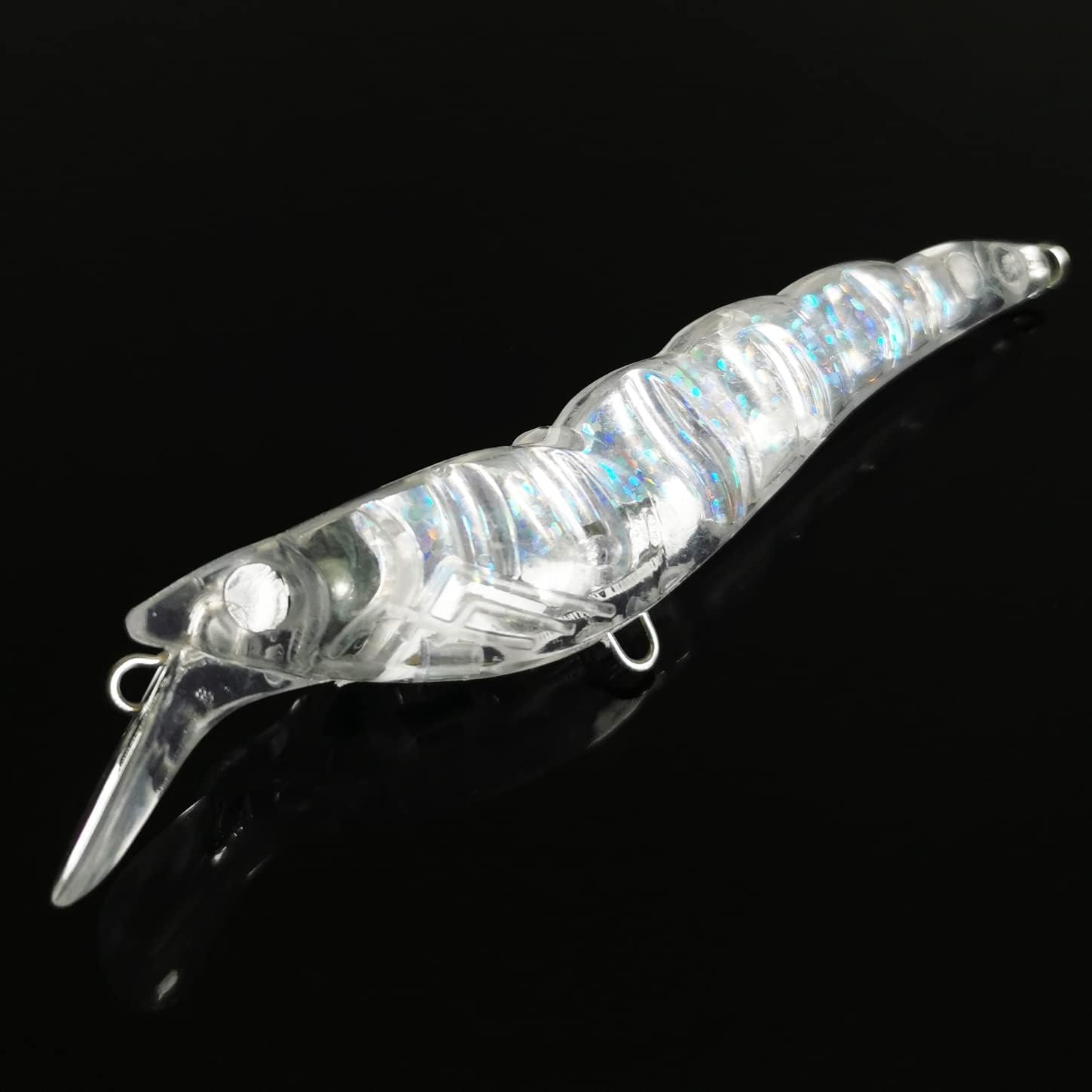 Aneew A granel 20pcs sin pintar espacios en blanco Lipless manivela cebo duro VIB Bass pesca señuelos 3.9 in0.21 oz