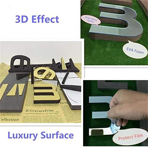 Reloj de pared decorativo 3D DIY con adhesivo para decoración de espejo sin marco, kit de reloj de pared grande para el hogar, sala de estar,