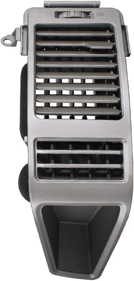 Panel de ventilación de aire AC para tablero de aire para Nissan Armada Titan 2004-2006 reemplaza 68420-9FD0B 68420-7S000 (lado derecho gris)