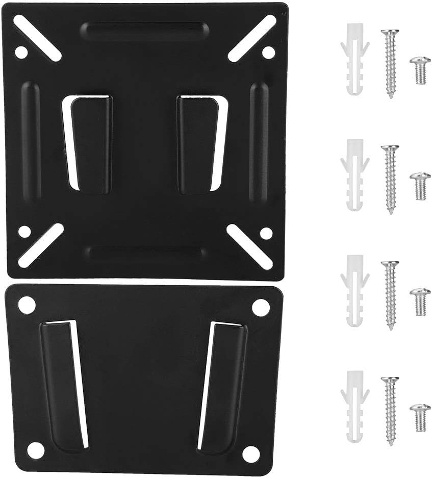 Junluck Soporte estable para monitor de pared, soporte sólido de alta resistencia para TV, duradero para TV LCD de 14 a 32 pulgadas
