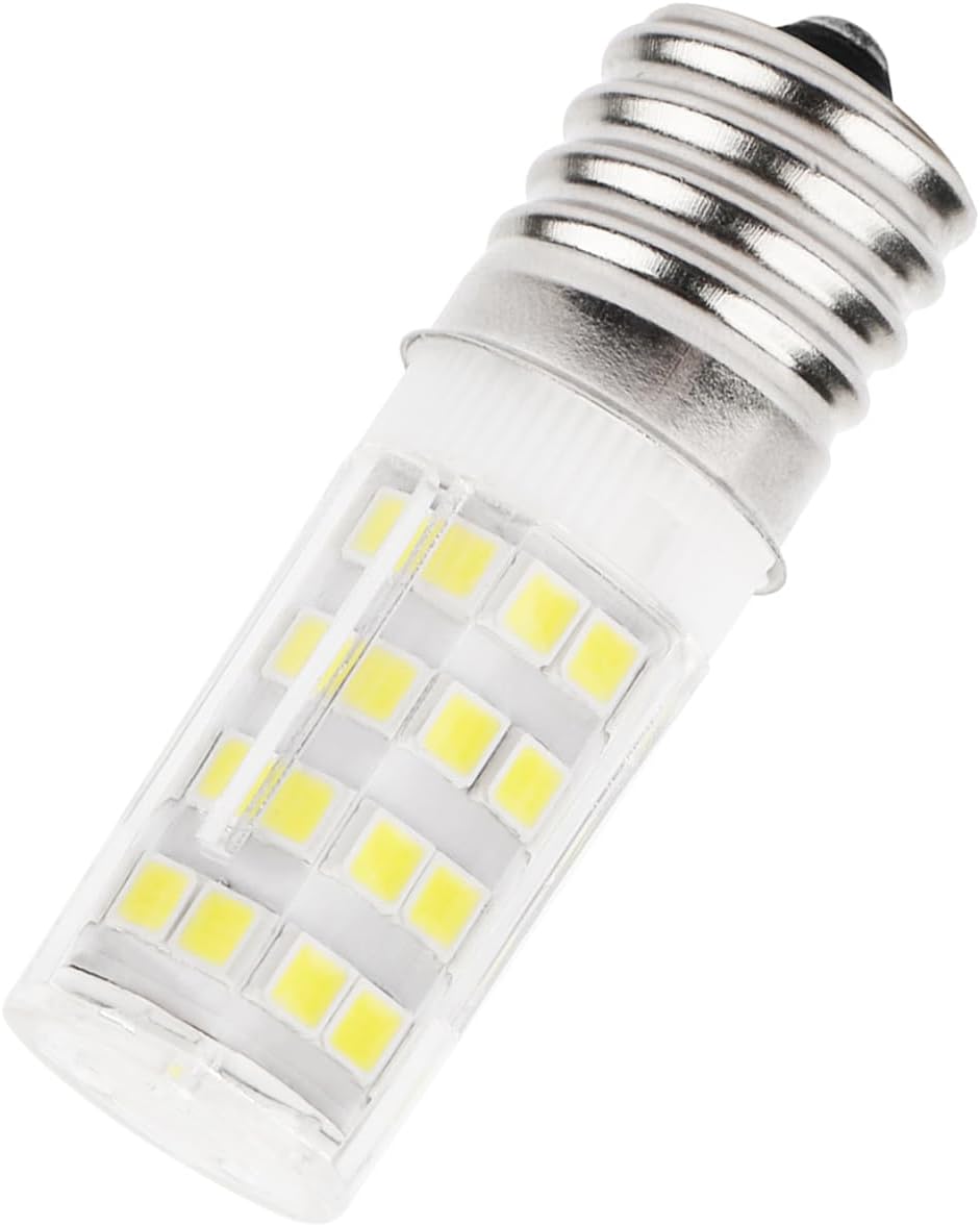 Yooank Bombilla de refrigerador KEI D28a KEL2811 E17 3.8W para Frigidaire Kenmore Electrolux repuesto de bombilla congelador 100V-265V 5304517886