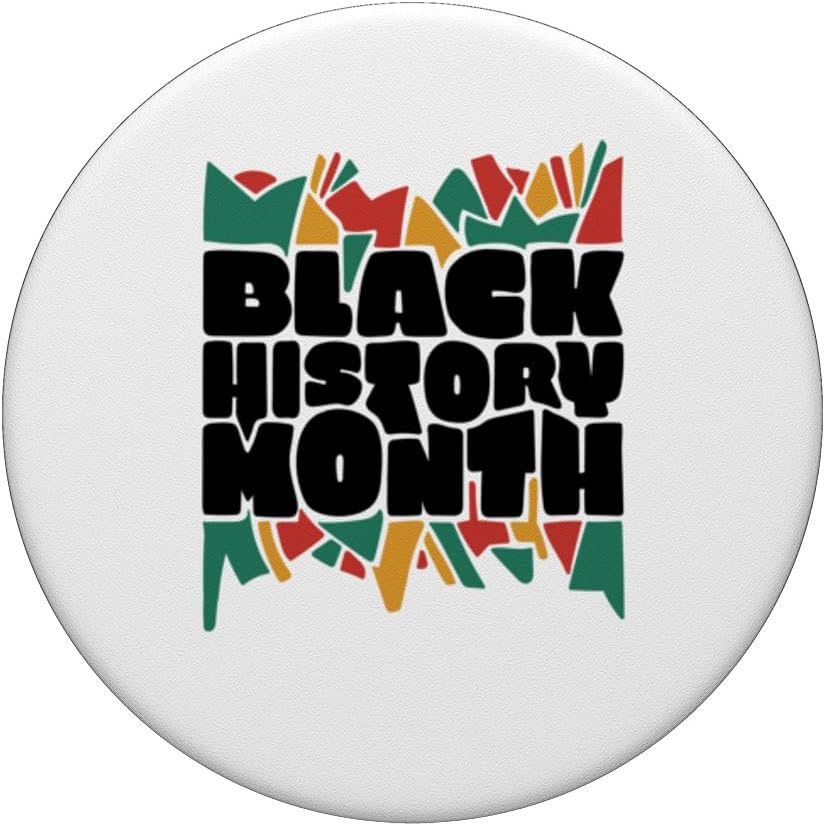 BLACK HISTORY IS AMERICAN HISTORY Month African Pride Meme PopSockets Standard PopGrip