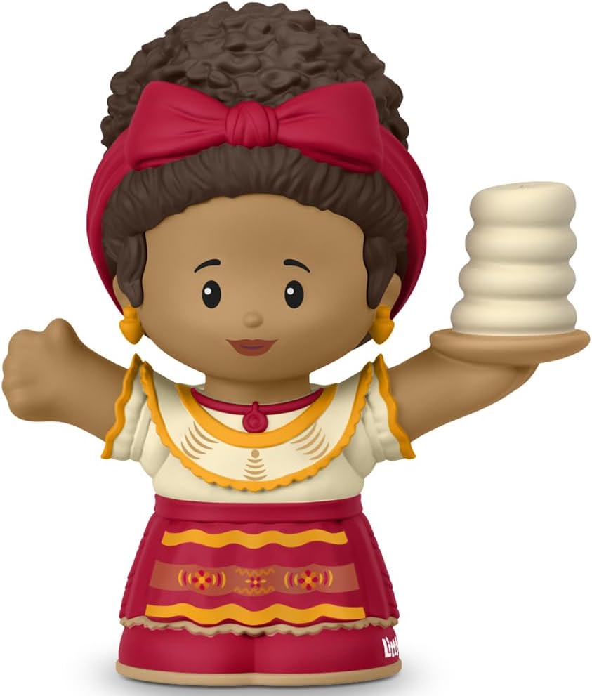 Pieza de repuesto para Little People Encanto Playset – HMX75  Mirabel’s Primo Delores Holding a Plate of Cakes