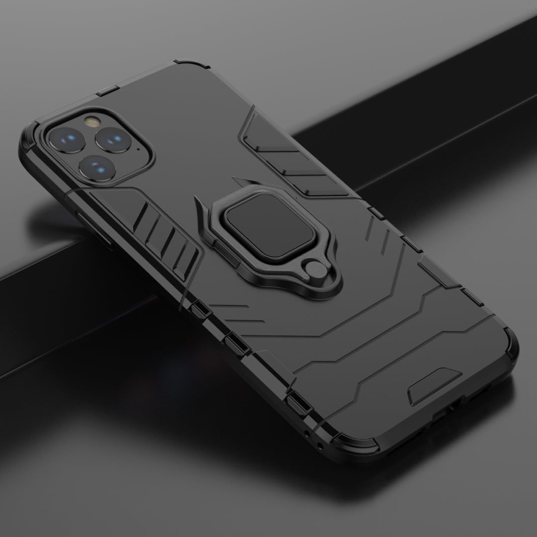 Mizivn Funda para iPhone 15 Pro Max, protección contra caídas de grado militar, TPU a prueba de golpes con anillo de montaje en automóvil, color