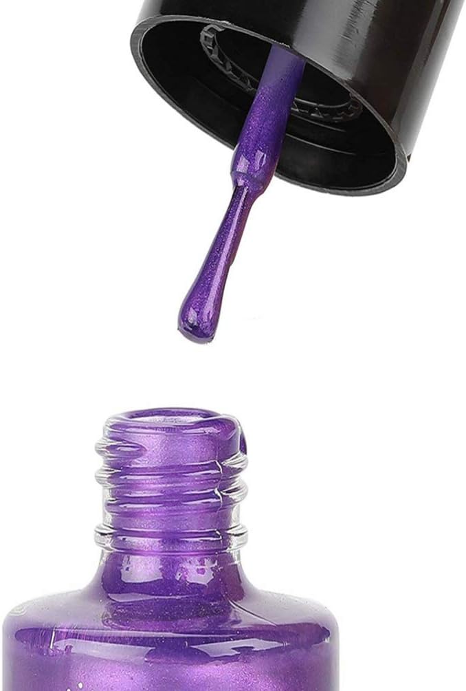 balacoo Juego de 6 esmaltes de uñas para perros, de secado rápido, no tóxicos, a base de agua, para todas las mascotas