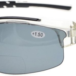 Eyekepper TR90 – Gafas de sol bifocales polarizadas sin montura con montura transparente +2.5 Eyekepper TR90 – Gafas de sol bifocales polarizadas sin montura con montura transparente +2.5