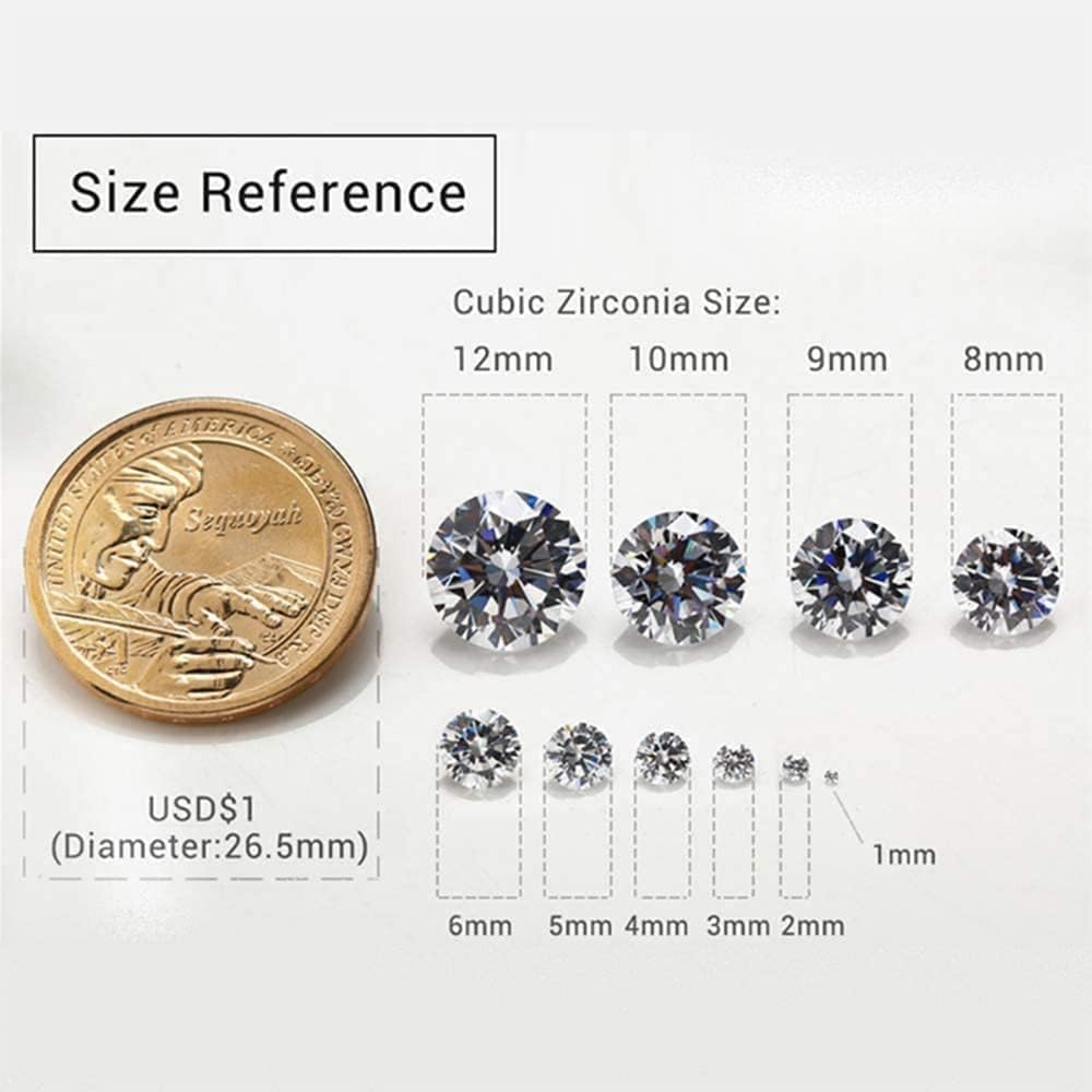 100 piezas de piedra sintética de cristal suelta, tamaño 0.118 x 0.197in, 0.512in x 0.709in, forma ovalada, para hacer joyas