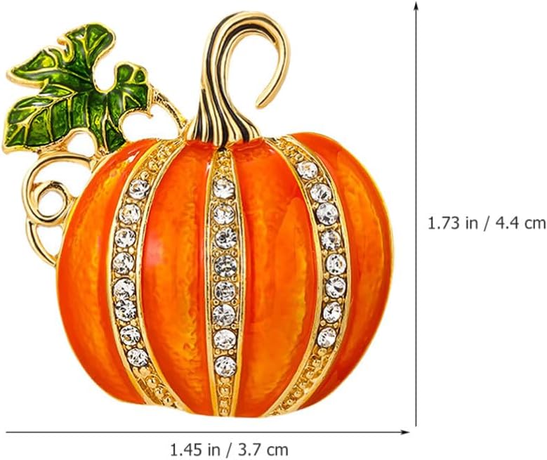 EXCEART Servilleteros de calabaza de Acción de Gracias, 4 piezas, hebilla de metal con diamantes de imitación para otoño, cosecha, otoño, Halloween,