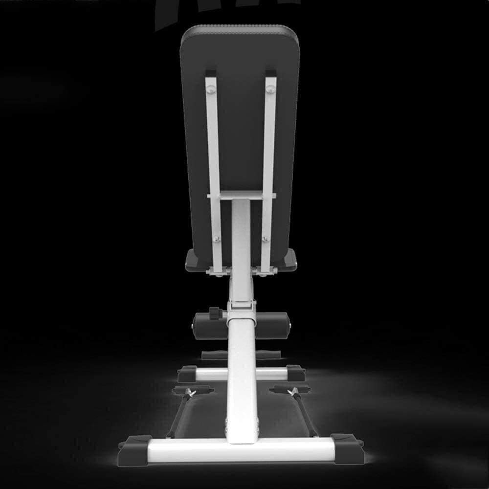 Banco de pesas ajustable para gimnasio, banco de pesas con mancuernas ajustables, silla de fitness plegable, banco ajustable con mancuernas, banco