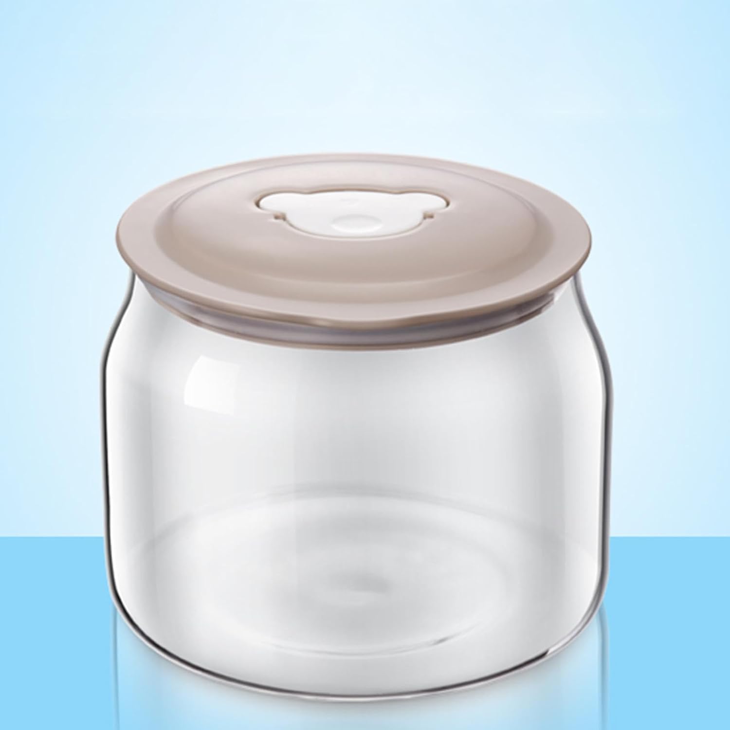 KLKCMS Separador de suero de leche de nueces, filtro de yogur griego, filtro de yogur para yogur pequeño postre mermeladas caseras, botella con tapa