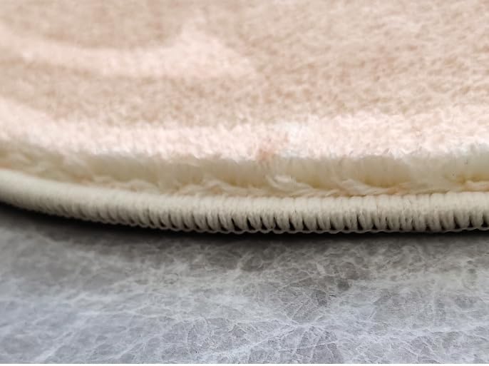 Alfombra con forma de flor para dormitorio, cocina, baño, entrada, habitación de los niños, alfombra antideslizante para baño, alfombra de baño