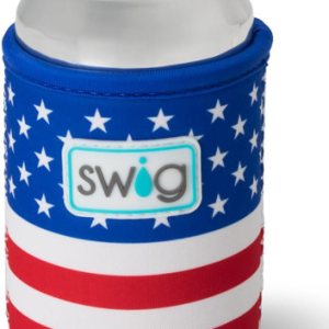 Swig Life Enfriador de latas estándar + botellas, funda aislante de neopreno con bolsillo para tarjeta de crédito, para latas o botellas de tamaño Swig Life Enfriador de latas estándar + botellas, funda aislante de neopreno con bolsillo para tarjeta de crédito, para latas o botellas de tamaño
