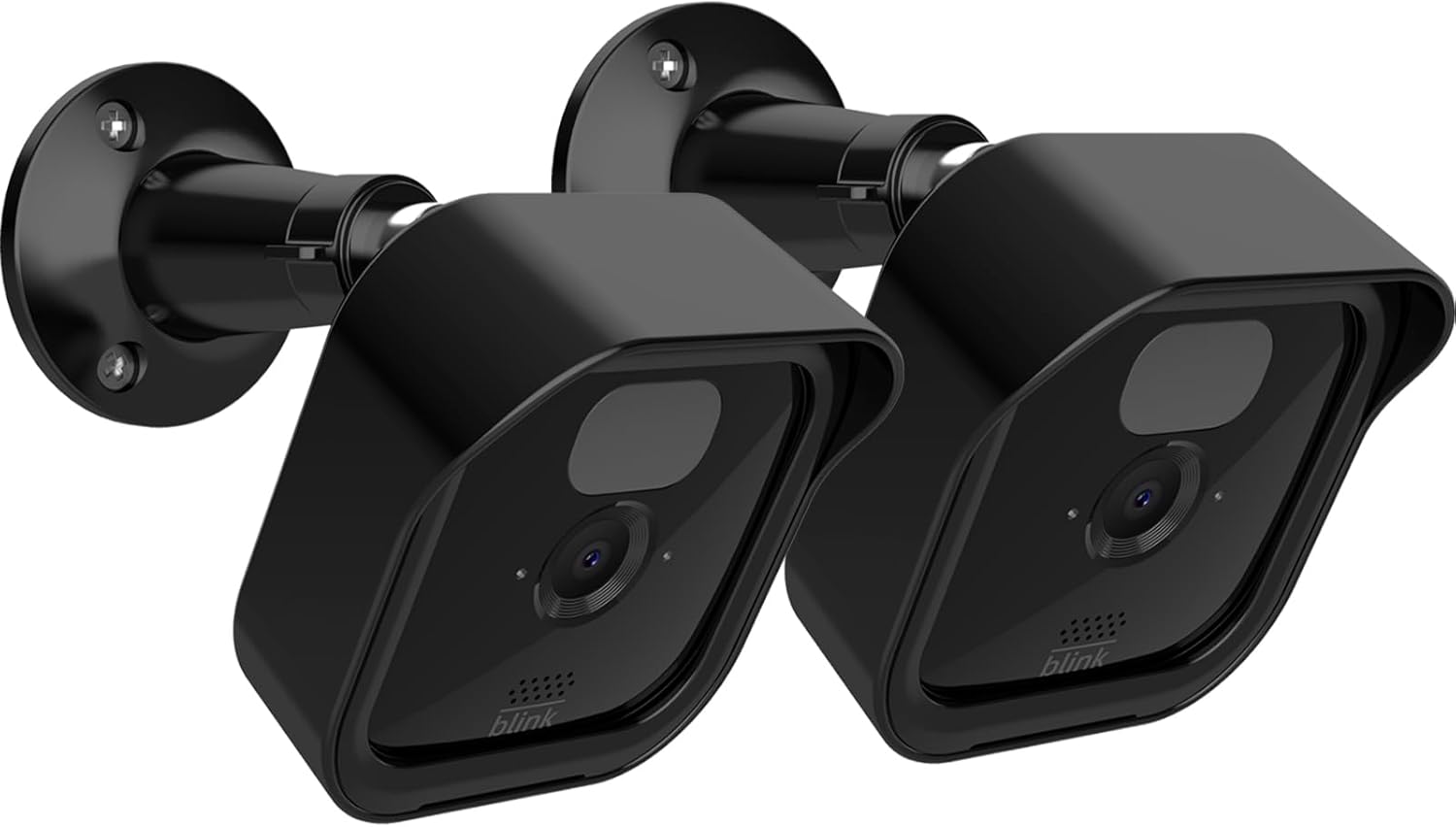 Paquete de 2 soportes de pared Blink para cámara Blink para exteriores e interiores, montaje ajustable de 360 y carcasa protectora a prueba de clima