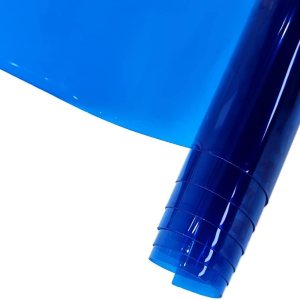 HYANG – Hojas de vinilo holográfico de piel sintética de PVC transparente azul supertransparente, 1 rollo de 12 x 47 pulgadas (11.8 in x 47.2 in) HYANG – Hojas de vinilo holográfico de piel sintética de PVC transparente azul supertransparente, 1 rollo de 12 x 47 pulgadas (11.8 in x 47.2 in)