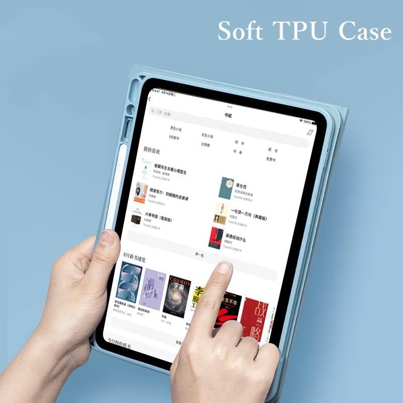 Funda de teclado para iPad Pro de 12.9 pulgadas, 6, 5, 4 generación, teclado a color, tecla redonda, lindo color caramelo, Bluetooth, funda de