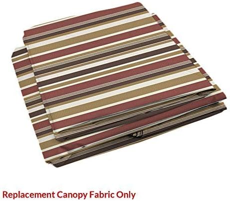 Garden Winds Toldo de repuesto para cenador hexagonal Southbay – Estándar 350 – Stripe Canyon