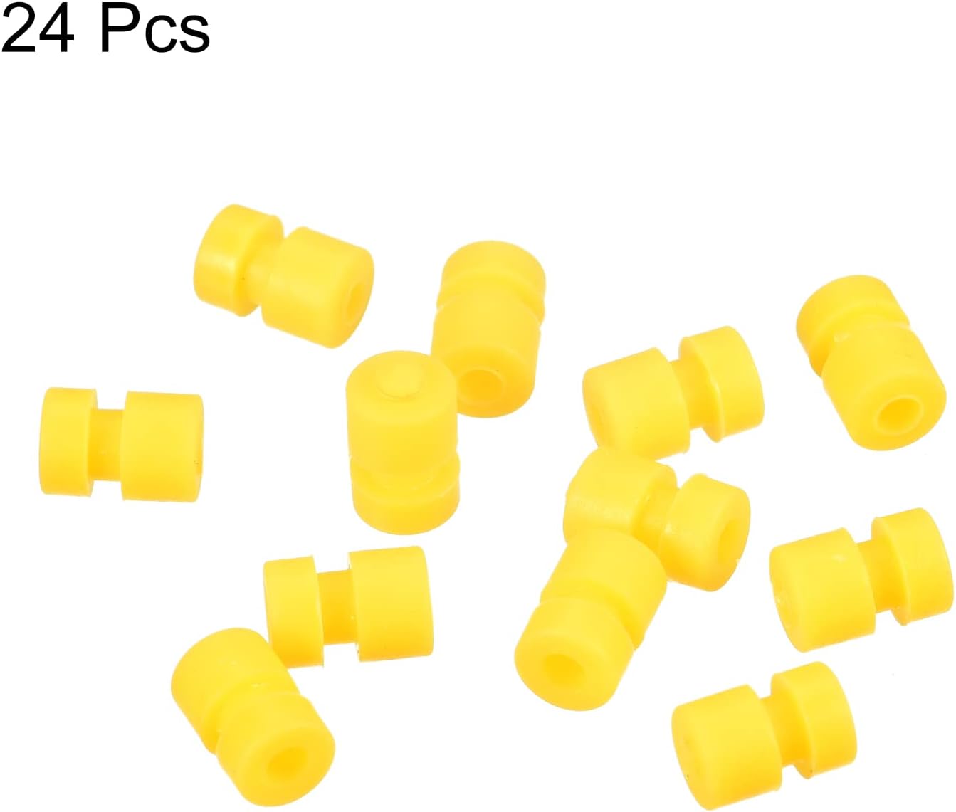 MECCANIXITY Bolas de goma antivibración RC para control remoto F4 F7 controlador de vuelo M2x6.0.236 in bolas de absorción de impactos (amarillo),