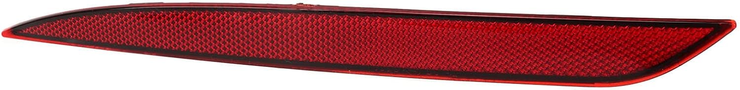 Reflector de parachoques trasero para Tesla Modelo Y 2020 a 2023, lente roja, luz reflectora trasera de automóvil, repuesto de luces de parachoques