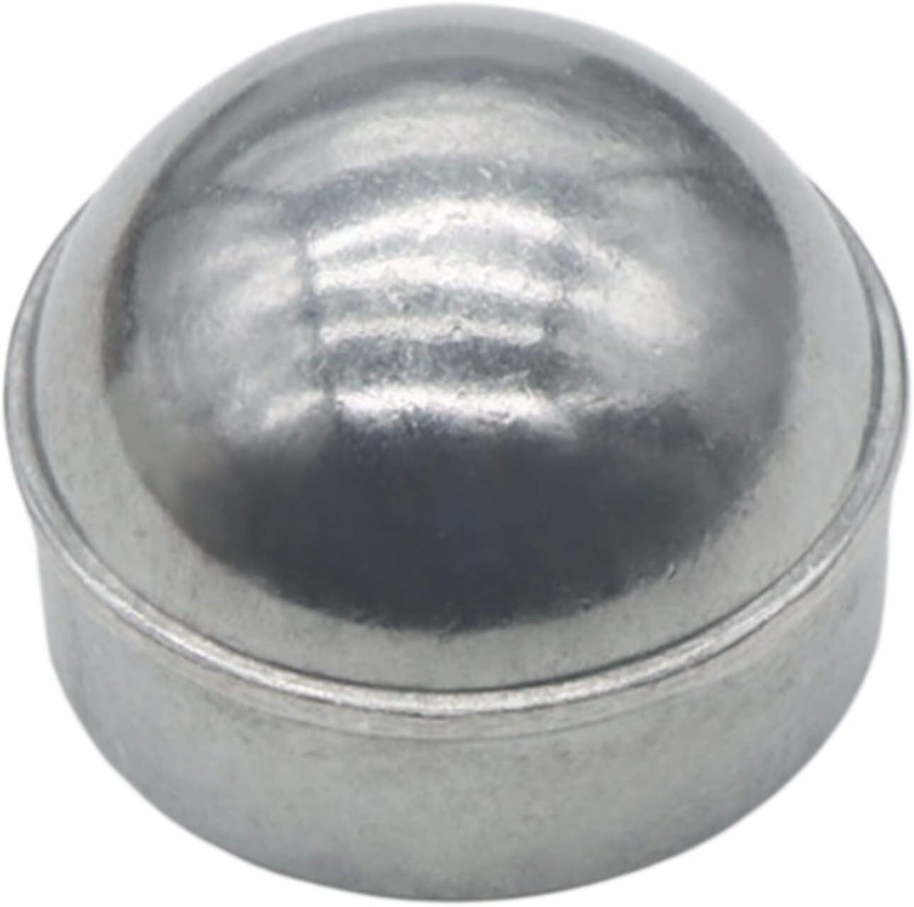 Aiwaiufu Valla de eslabones de cadena de 1-58 pulgadas, cúpula redonda externa, 4 paquetes de tapas de eslabones de cadena de aluminio fundido a