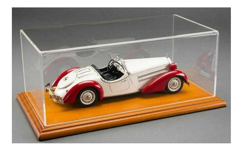 1015 Hobby Collect kit Case Aichi 124 Surface Model Display Case Cherry Wood Base 10155
