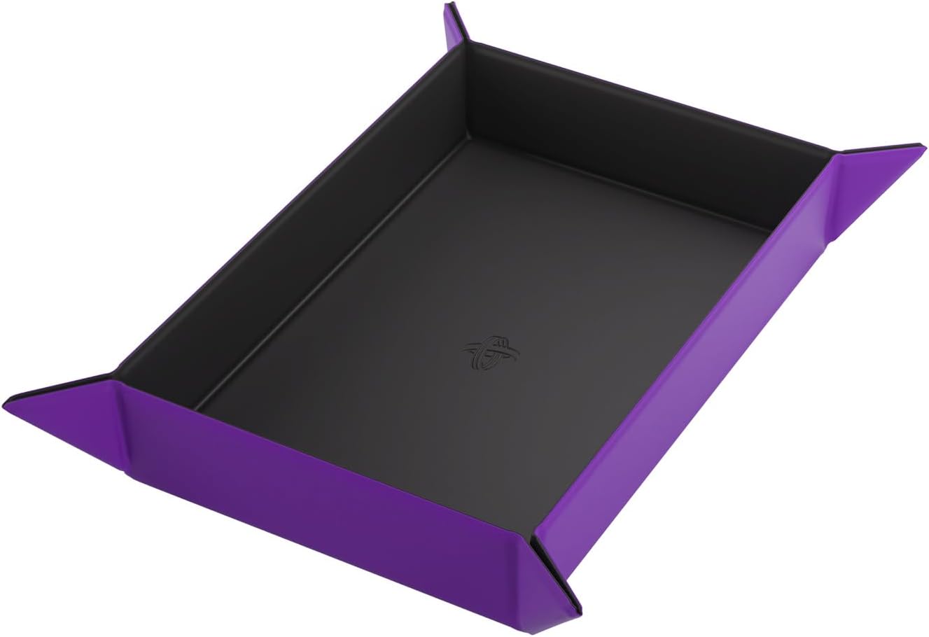 Bandeja magnética para dados – Toma el control de tu rollo! Bandeja de dados compacta y versátil para juegos de mesa y juegos de mesa, forma