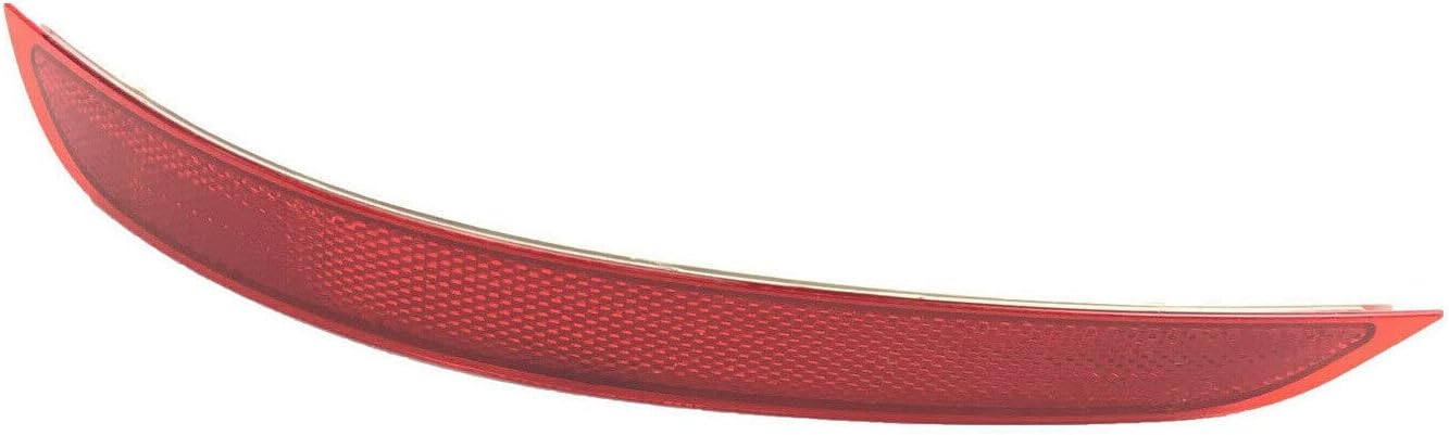 Mechanics Choice – Repuesto para BMW F15 X5 2014-2017 – Reflector derecho para pasajero trasero, cubierta de parachoques, color rojo