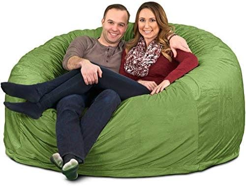 ULTIMATE SACK – Sillas tipo puff en varios tamaños y colores Muebles gigantes con relleno de espuma fundas lavables a máquina, costuras dobles