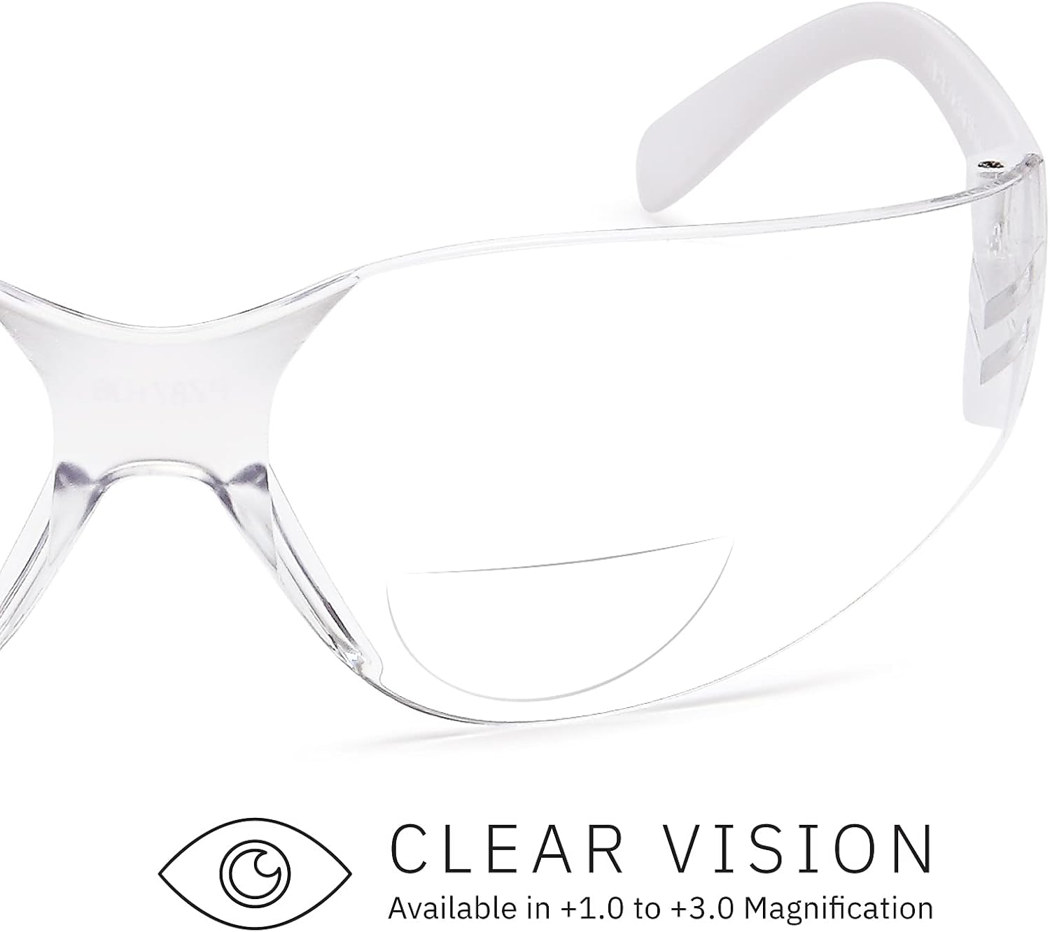 Lectores de gafas de seguridad de lectura bifocales de rayos gamma