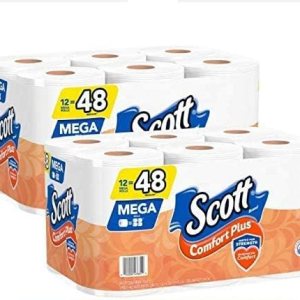 ComfortPlus – Papel higiénico, 12 mega rollo, 5544 unidades, papel higiénico para baño (paquete de 2) ComfortPlus – Papel higiénico, 12 mega rollo, 5544 unidades, papel higiénico para baño (paquete de 2)