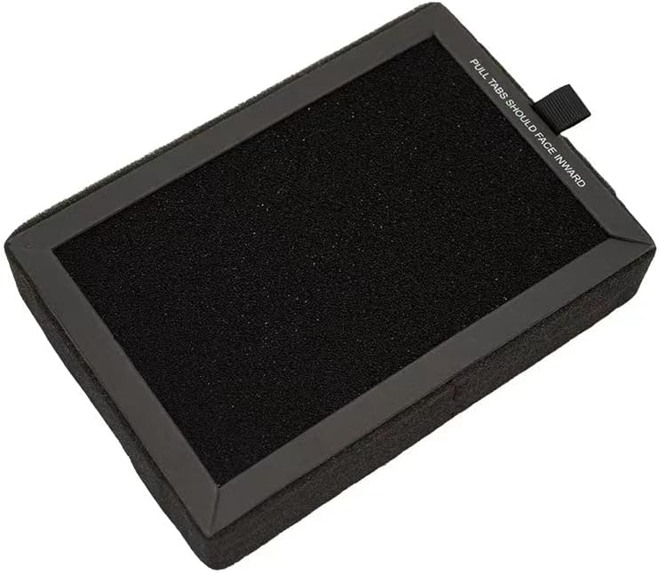 Green Piece Filtros – Sistema de filtración de 3 etapas de carbón activado de repuesto, Levoit, purificador de aire LV-H128 (paquete de 2, 4 filtros