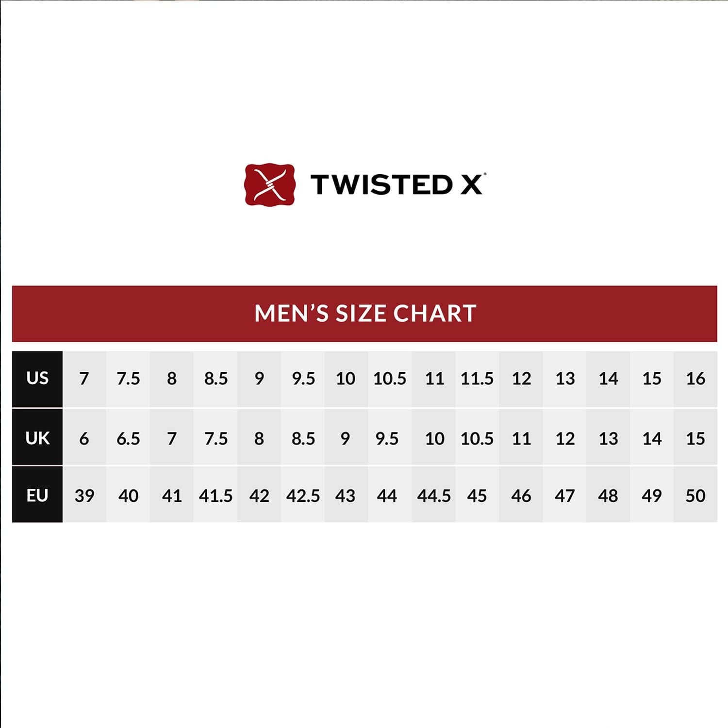 Twisted X Botas de cuña con punta de aleación para hombre